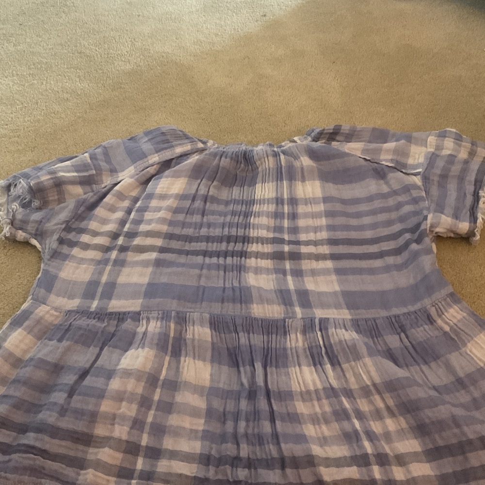 Pilcro by Anthropologie Bette Babydoll Top, XS - Picture 7 of 7